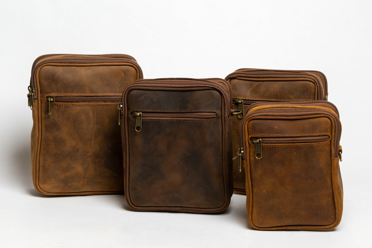 Leather Crossbody Bag Men Pericles