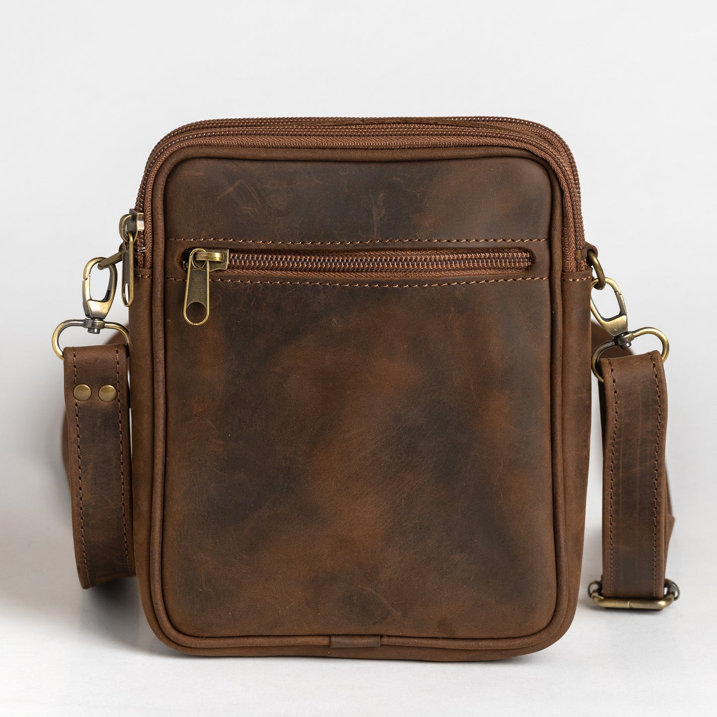 Leather Crossbody Bag Men Pericles