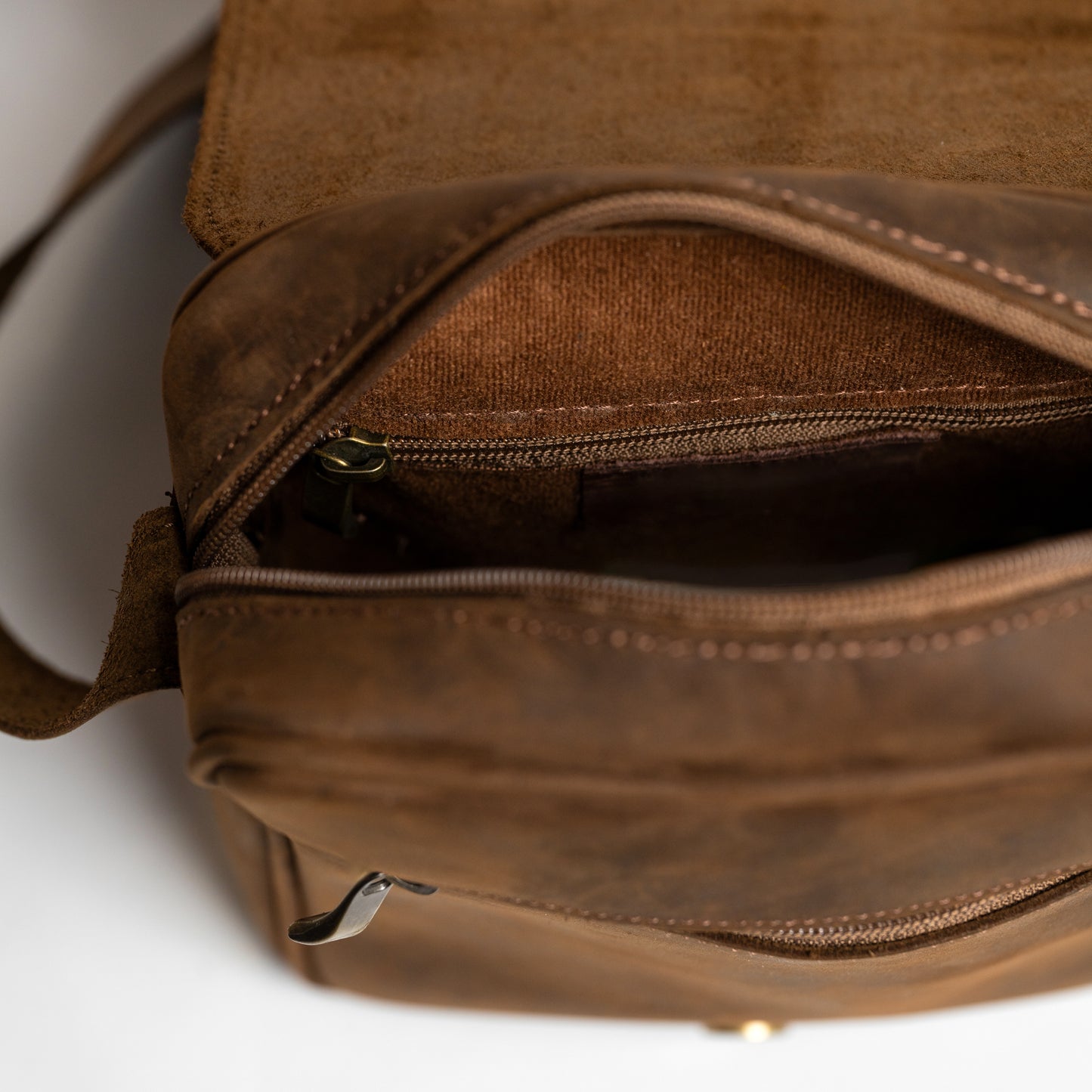 Leather Crossbody Bag Men Lycurgus