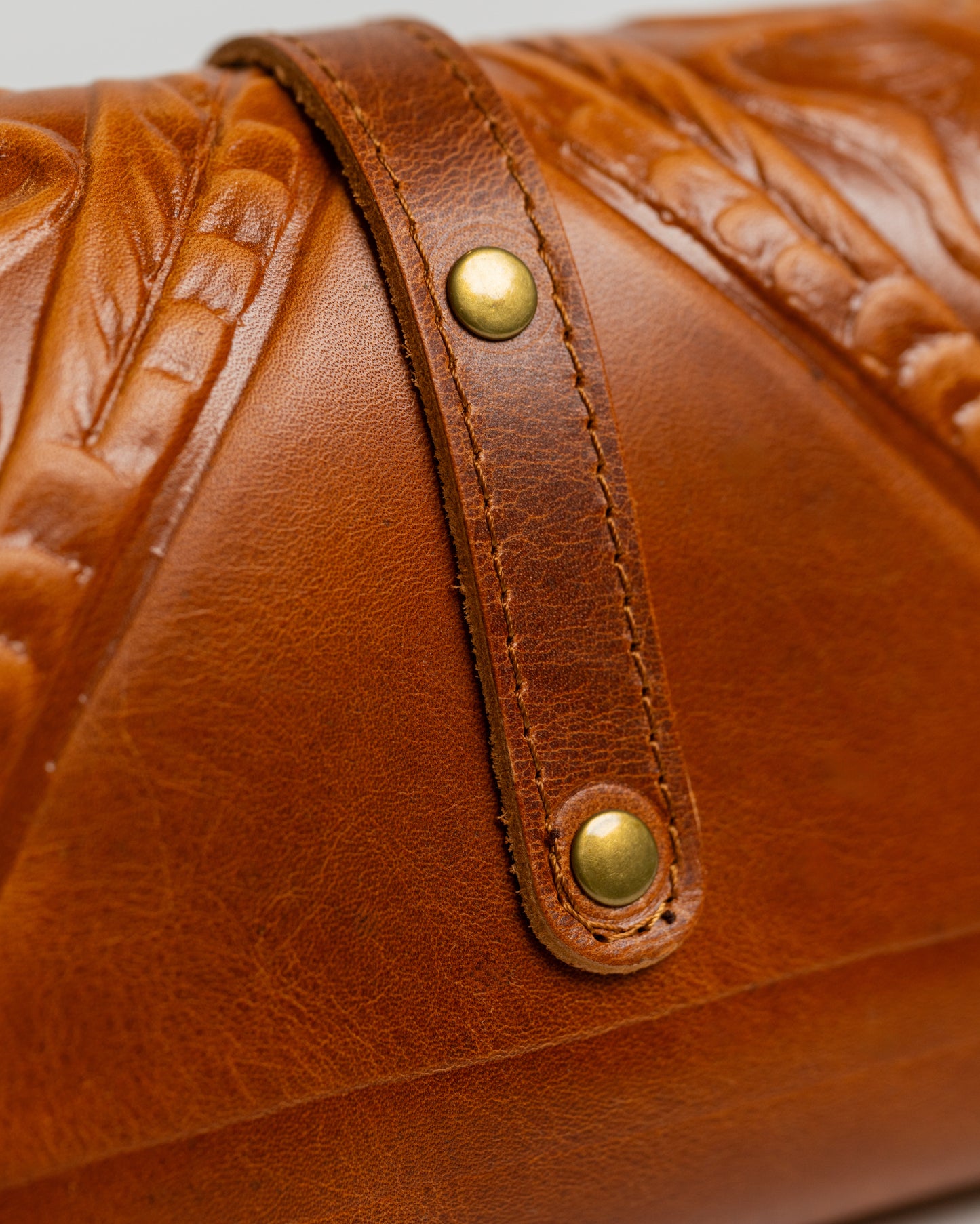 Leather Crossbody Bag Sappho Tooled