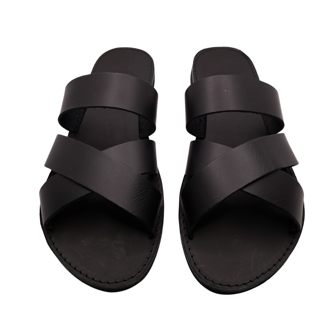 Leather Sandals Men Jason