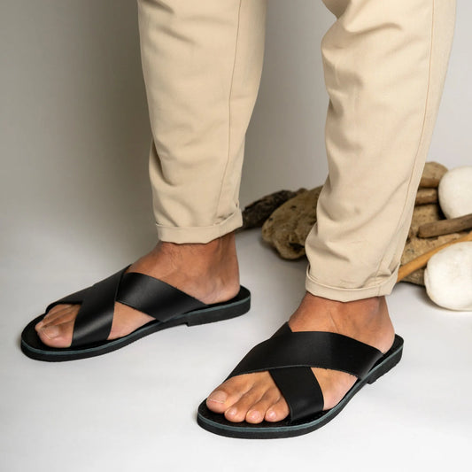 Leather Sandals Men Menelaus