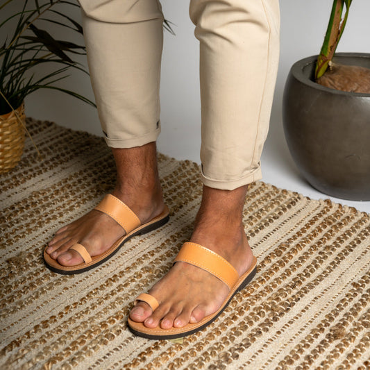 Leather Sandals Men Theseus