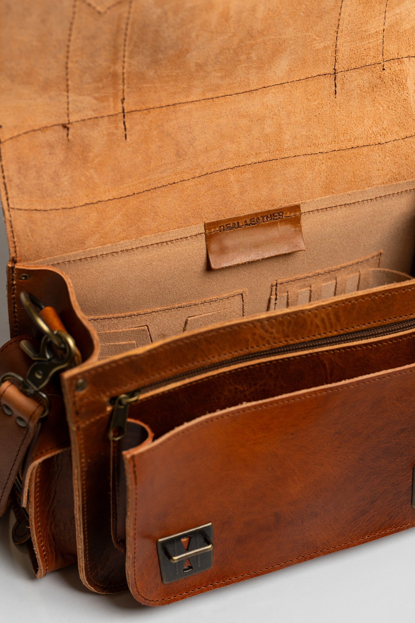 Small Leather Camera Bag Medea
