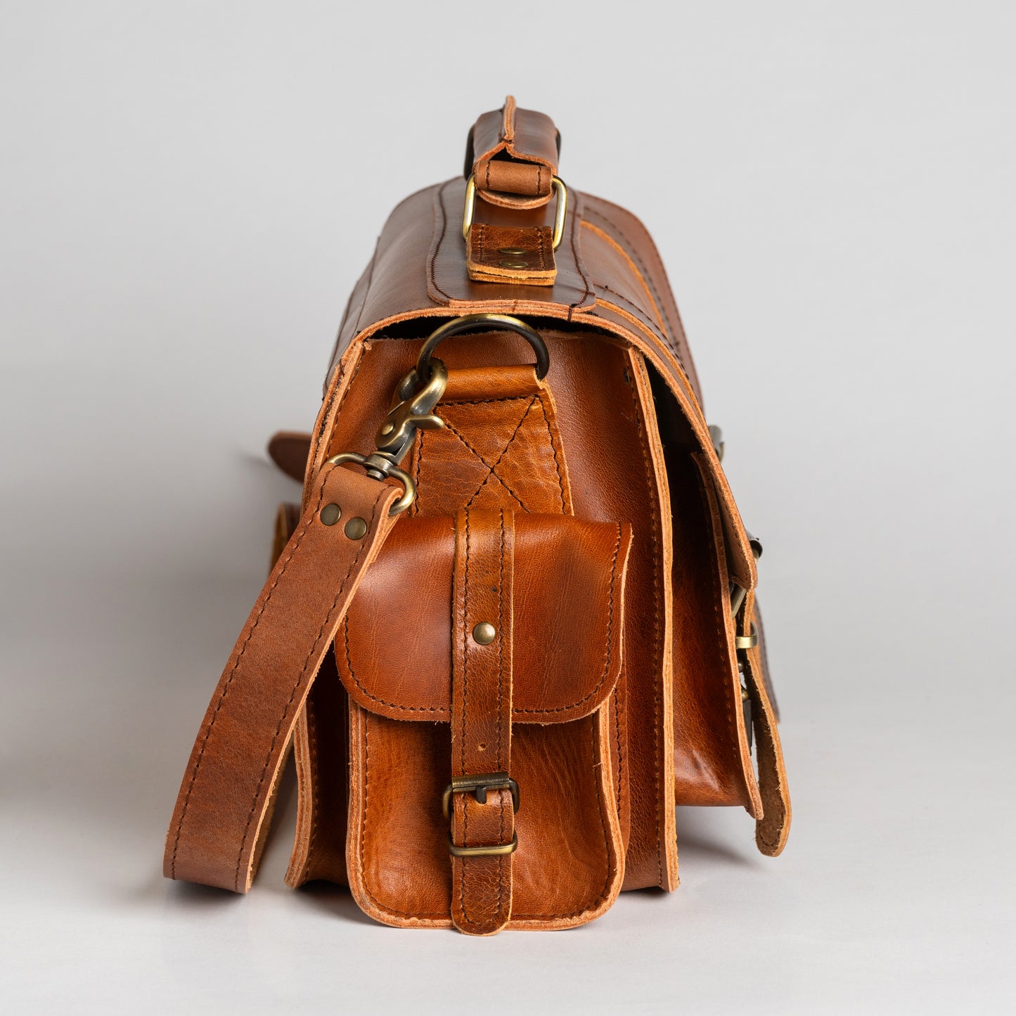 Small Leather Camera Bag Medea