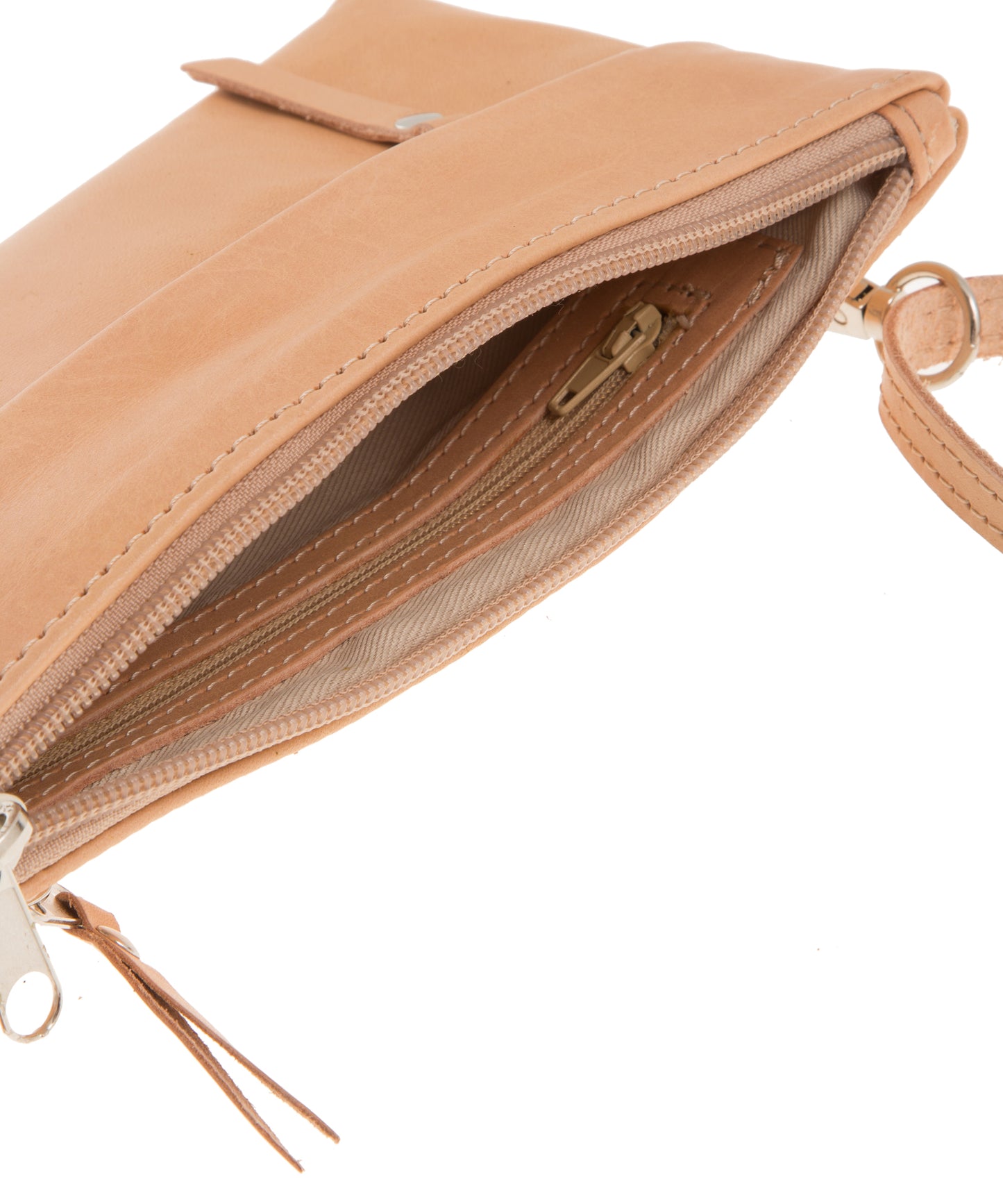 Small Leather Crossbody Wallet Merope