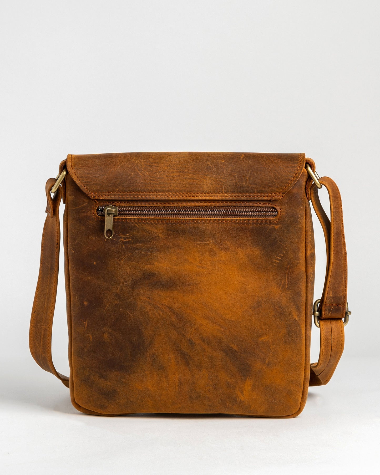 Leather Crossbody Bag Men Herodotus