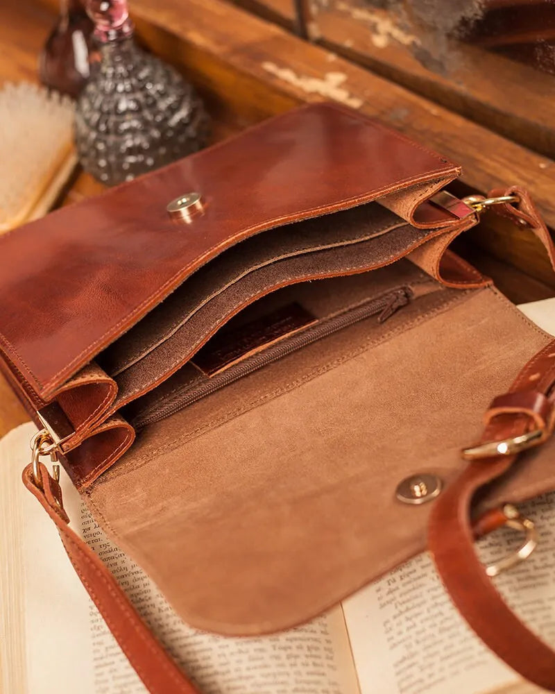 Leather crossbody bags for women, vintage leather bag, small purse, leather accessories