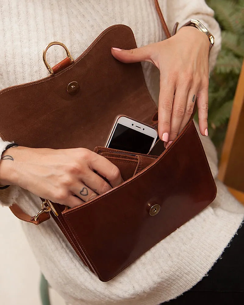 Leather crossbody bags for women, vintage leather bag, small purse, leather accessories