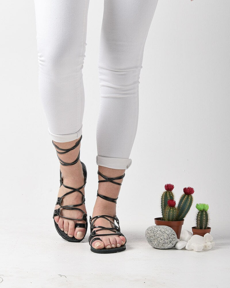 Gladiator leather women Greek sandals, tan colour lace up Greek goddess sandals,handmade genuine leather