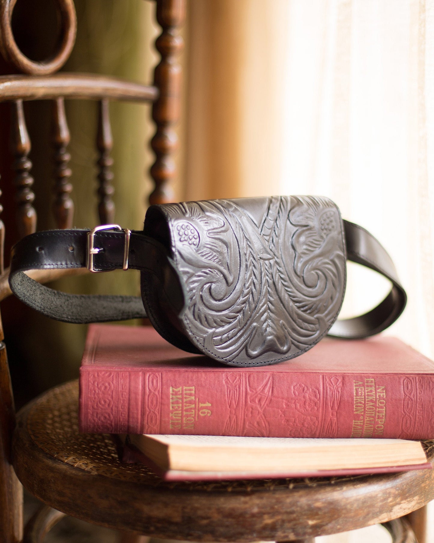 Leather Fanny Pack for Woman, Leather Belt Bags, Women's Leather Accessories