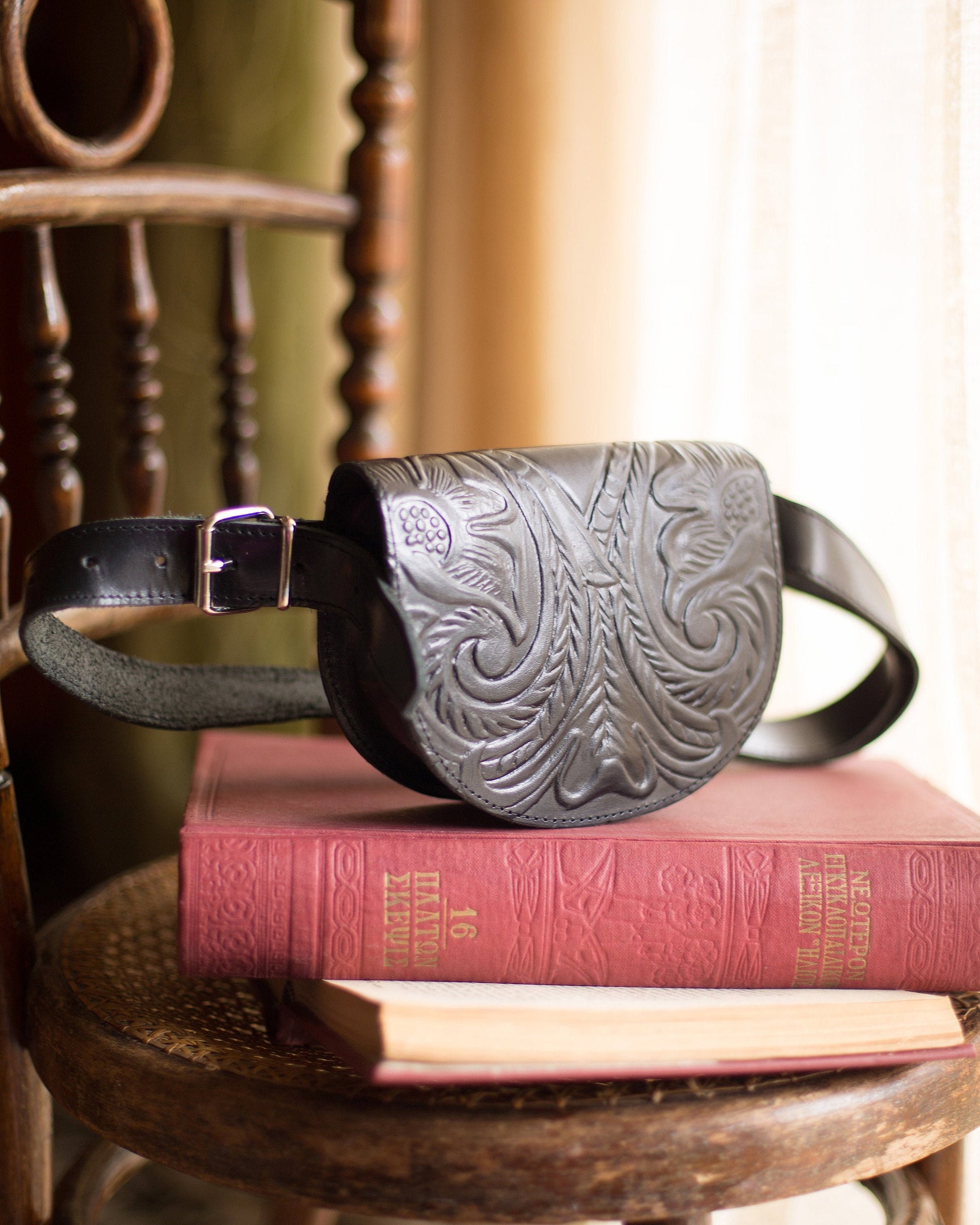 Leather Fanny Pack for Woman, Leather Belt Bags, Women's Leather Accessories