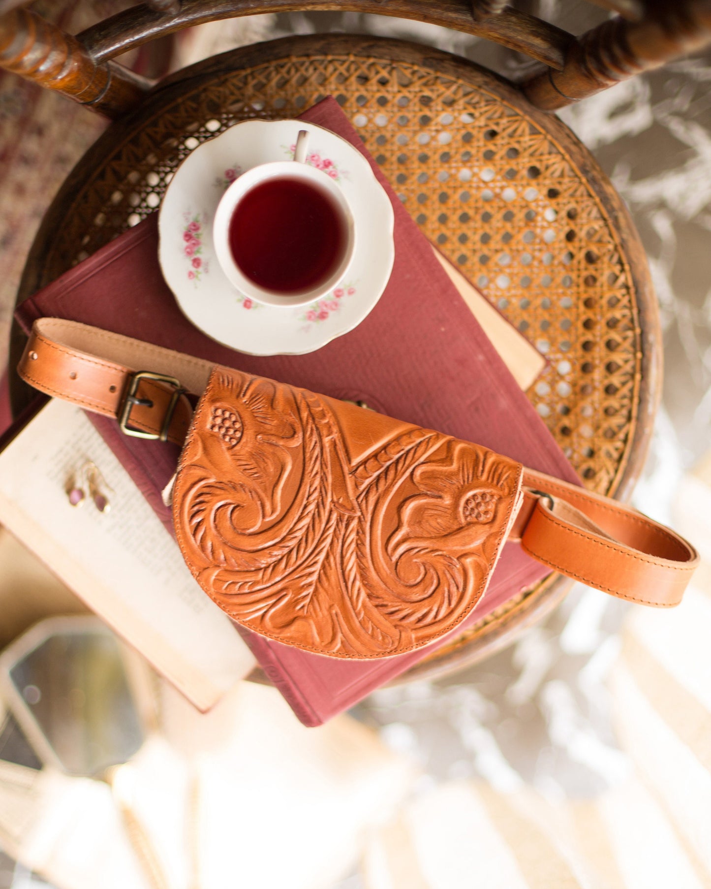Leather Fanny Pack for Woman, Leather Belt Bags, Women's Leather Accessories