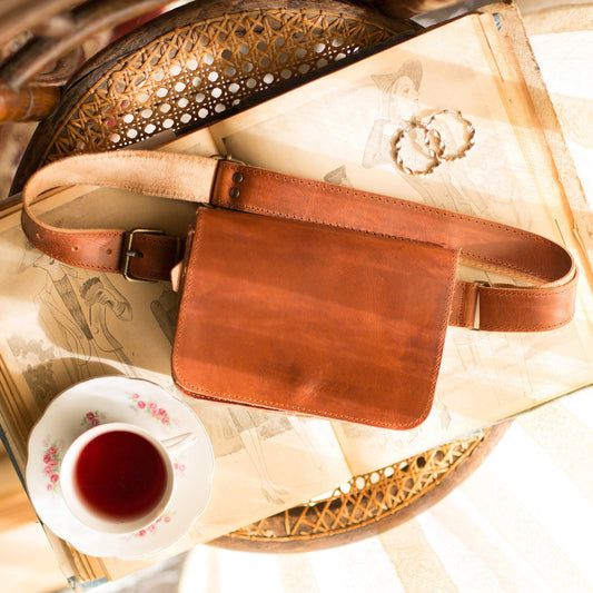 Leather fanny pack for women, fanny pack, belt bag, bum bag, hip bag, belt pouch, sac banane, gürteltasche leder