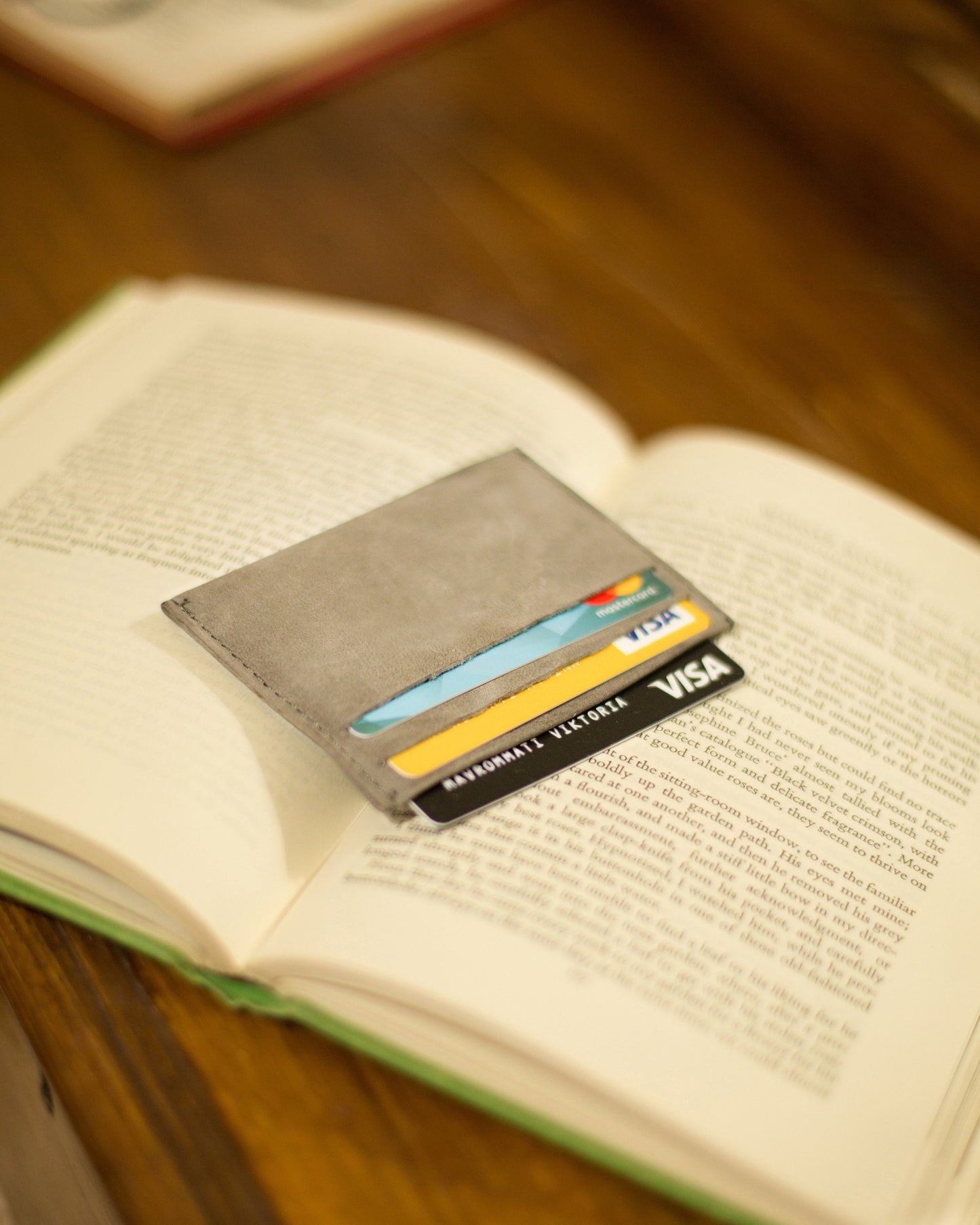 Credit card holder women, Leather card case, Women's card wallet, Leather accessories