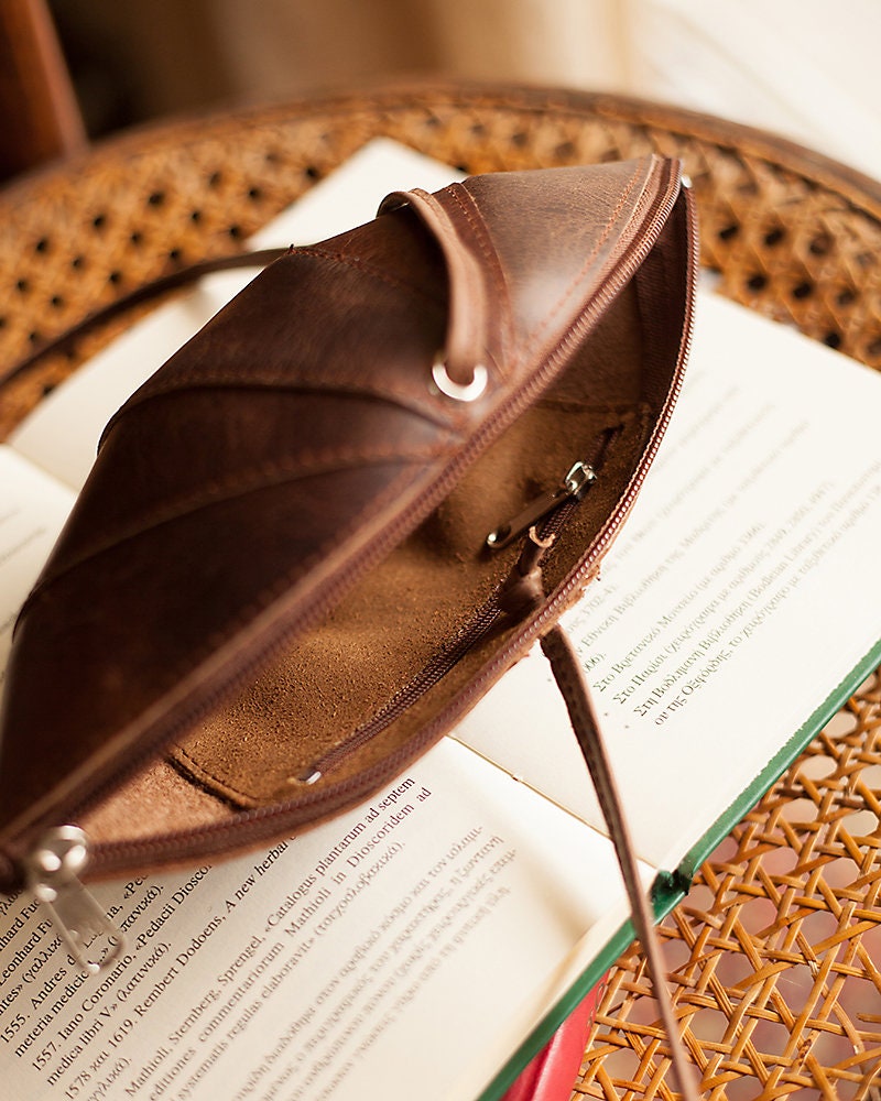 Small leather crossbody bag, Women's leather mini purse, Women's leather accessories