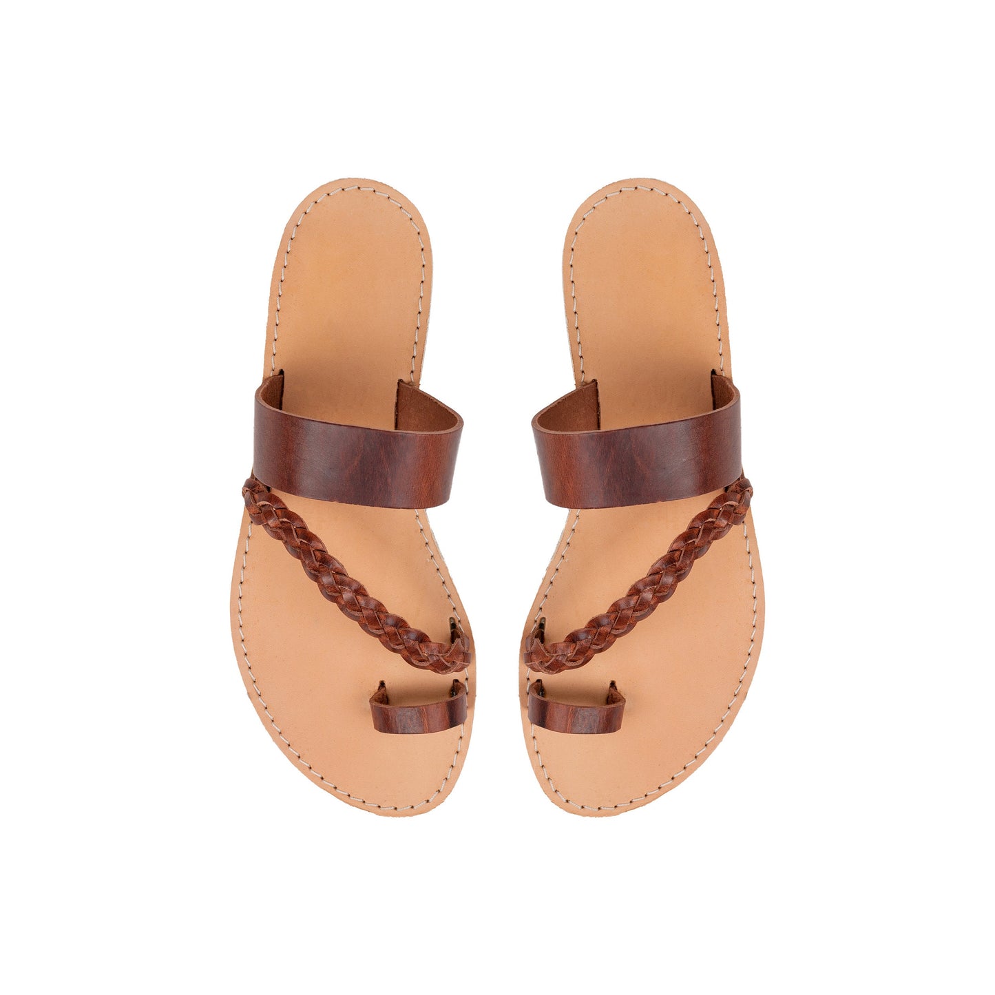 Leather sandals woman toe ring, greek sandals, strappy leather sandals, slide sandals, sandales grecques femme, leder sandalen