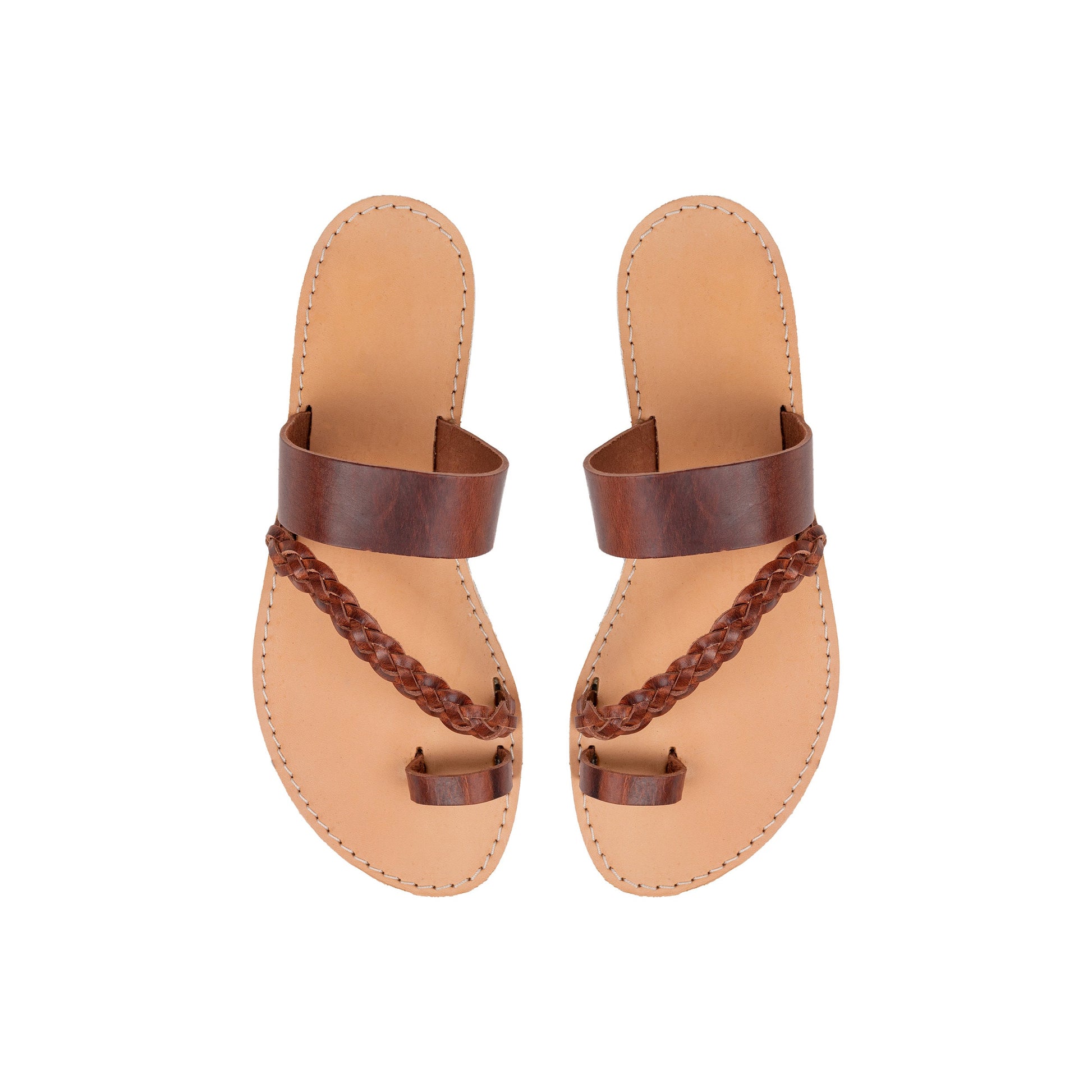 Leather sandals woman toe ring, greek sandals, strappy leather sandals, slide sandals, sandales grecques femme, leder sandalen