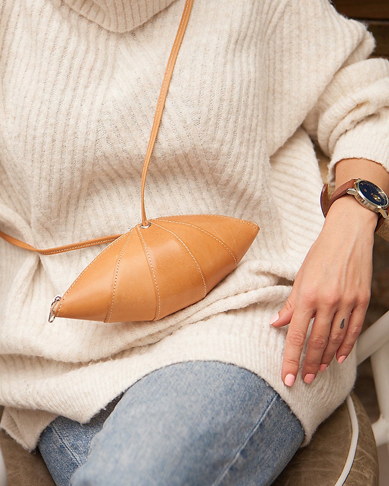 Small leather crossbody bag, Women's leather mini purse, Women's leather accessories