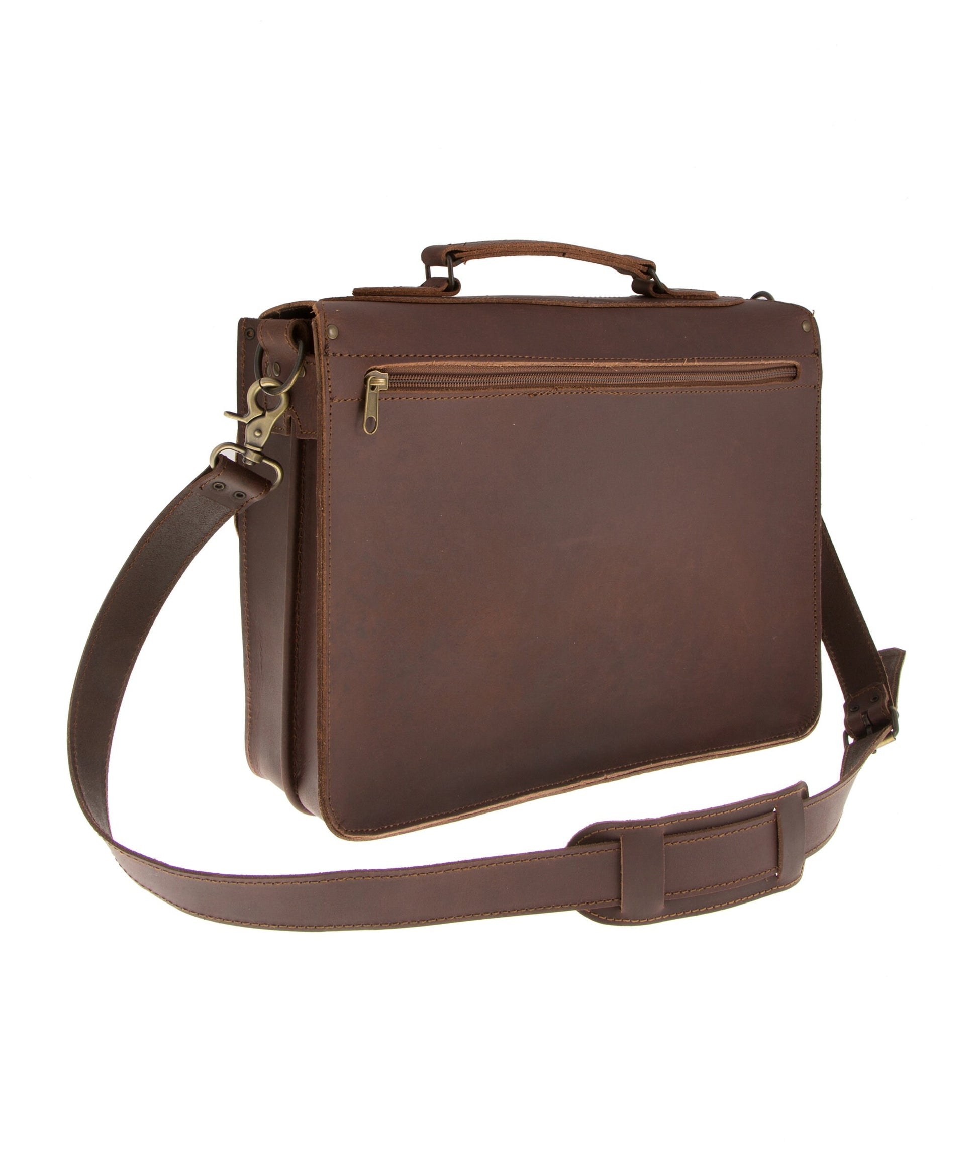 Full grain leather satchel for women, Genuine leather messenger bag, Leather briefcase, Leather laptop bag