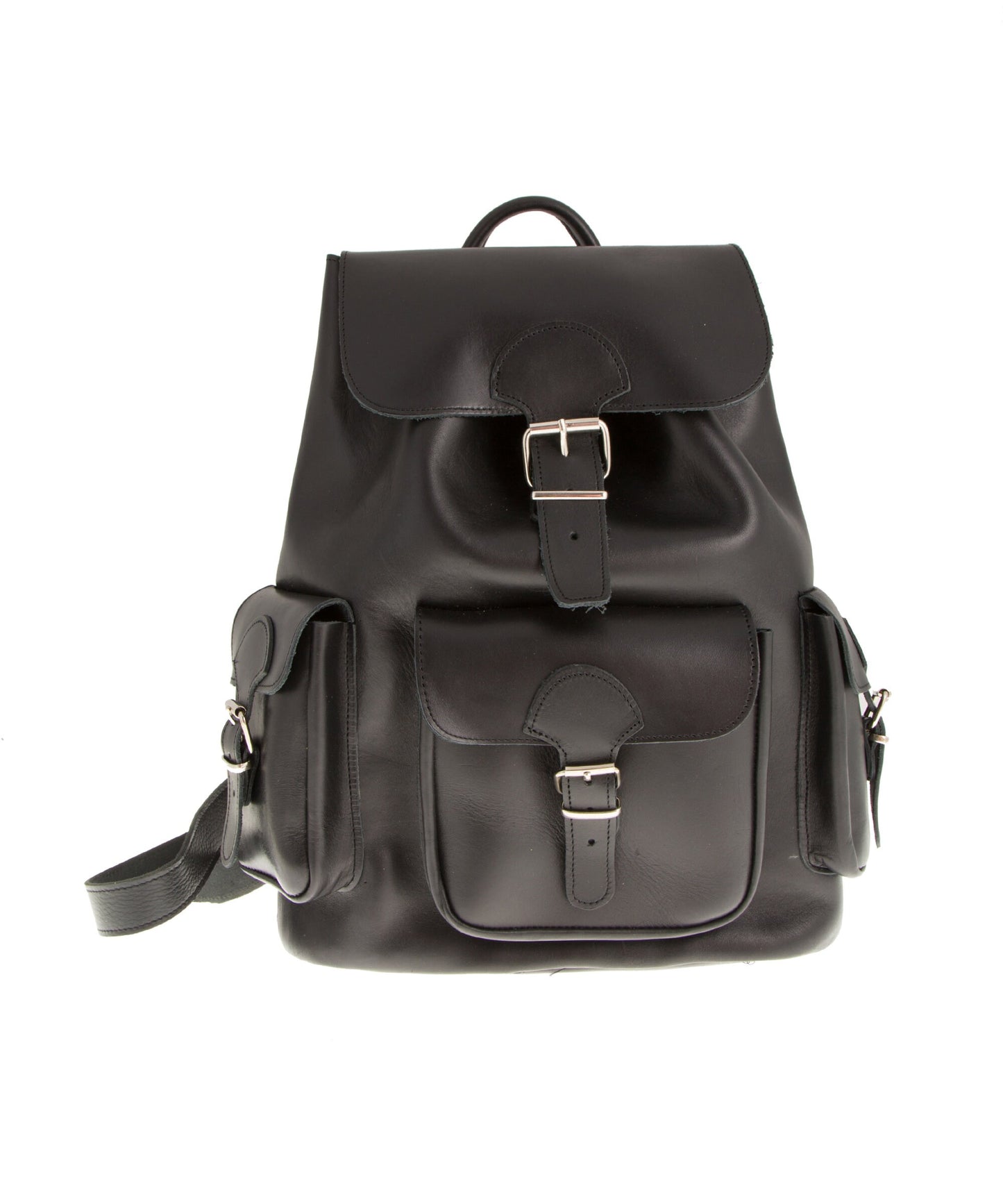 Large leather backback men, Travel leather rucksack, Leather laptop backpack, Leather gift for him