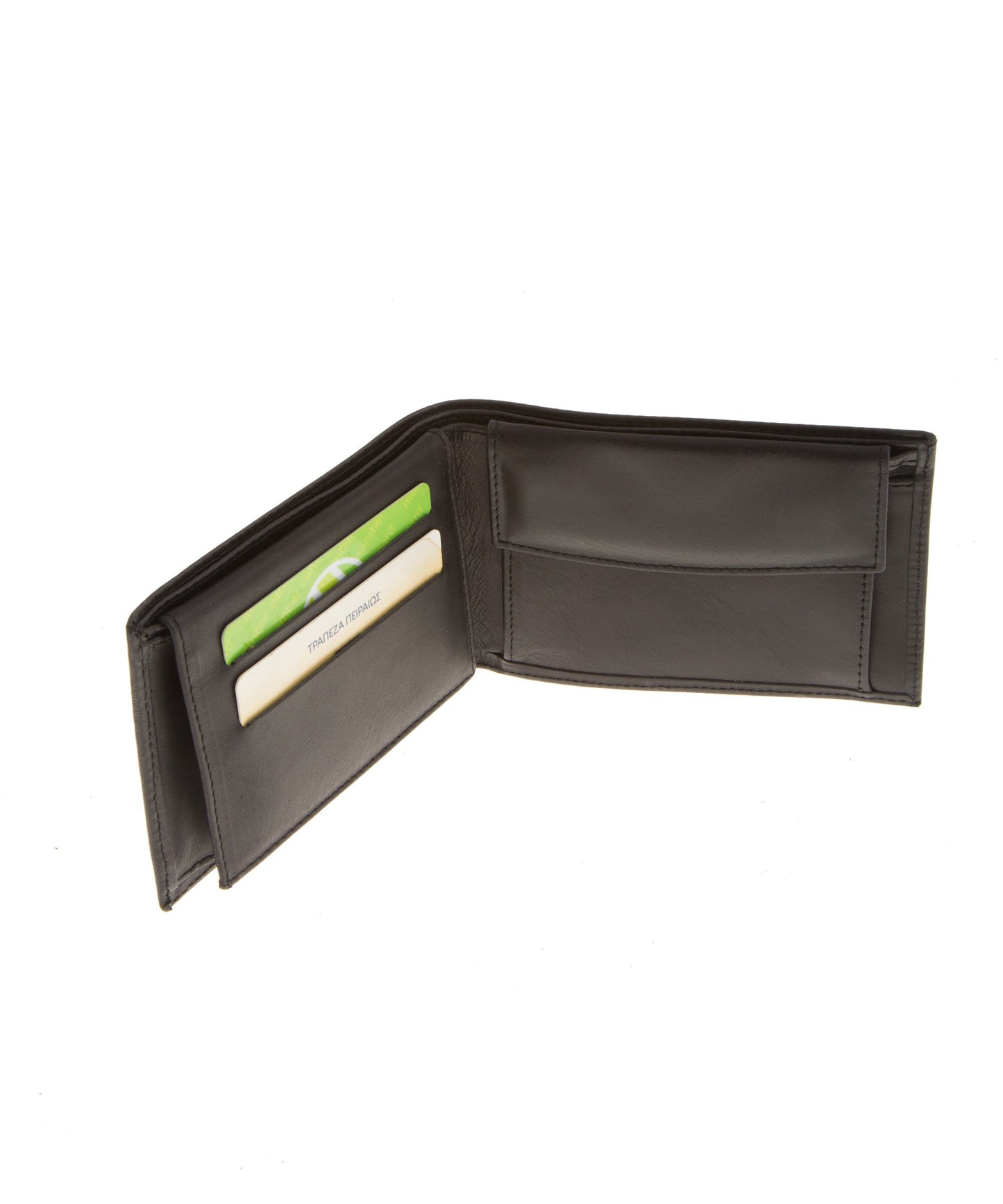 Full grain mens leather wallet, Minimalist genuine leather wallet, Bifold travel wallet men, Men's leather accessories