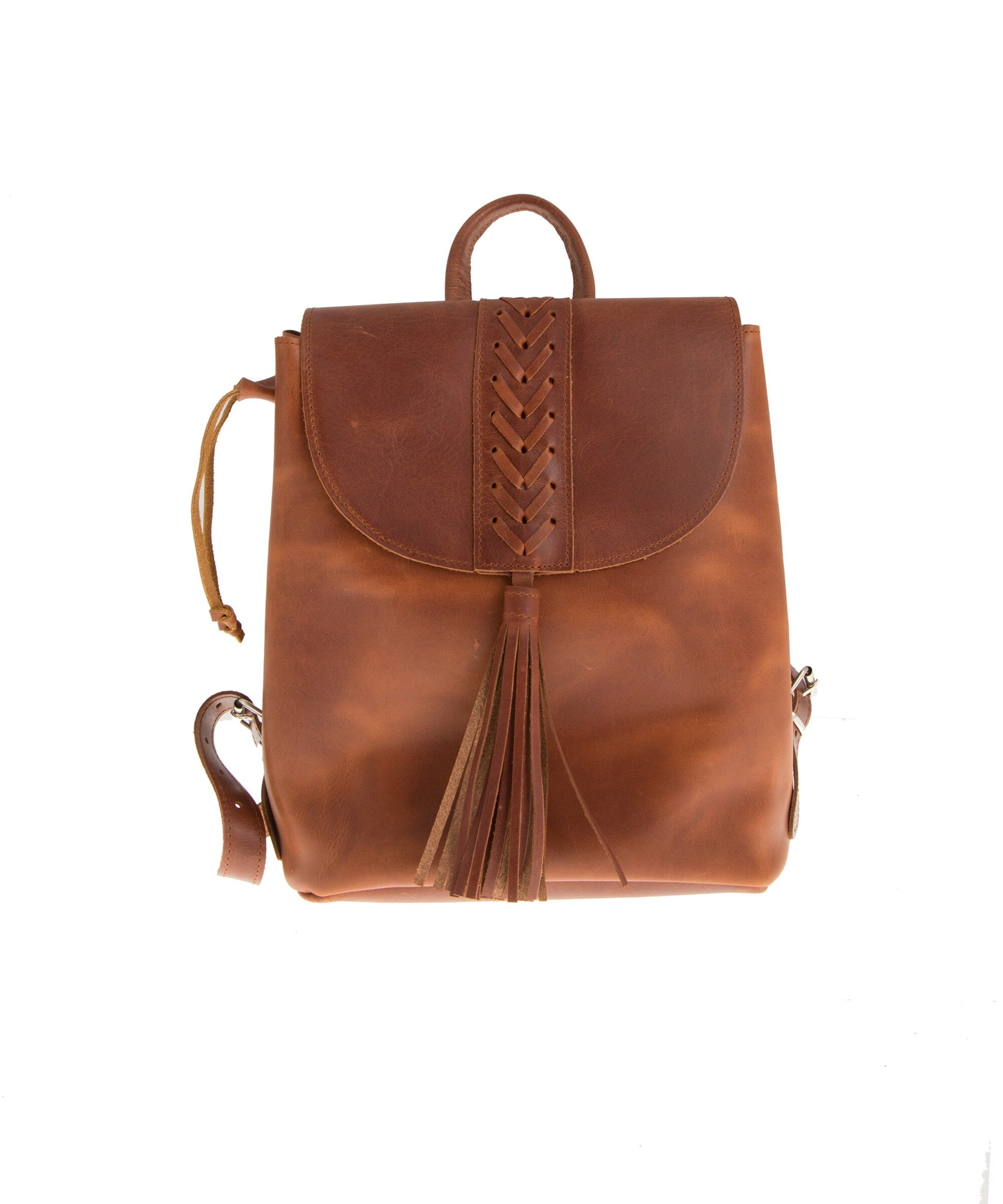 Women's Full Grain Boho Leather Backpack, Leather backpack purse , Women's Backpack, Rucksack Damen, Sac à dos cuir femme