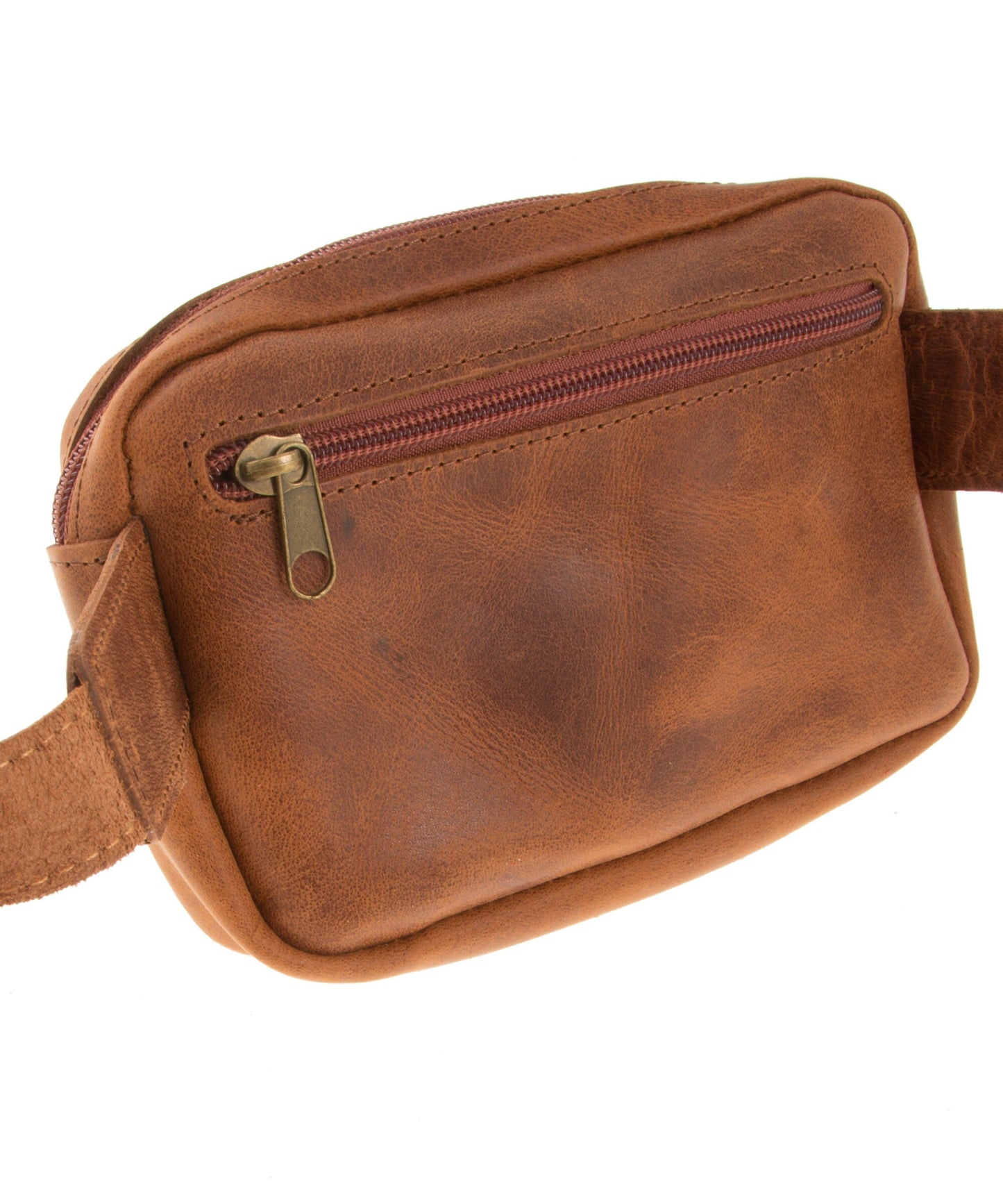 Black Leather belt bag fanny pack, Waist pack for women, Bauchtasche leder