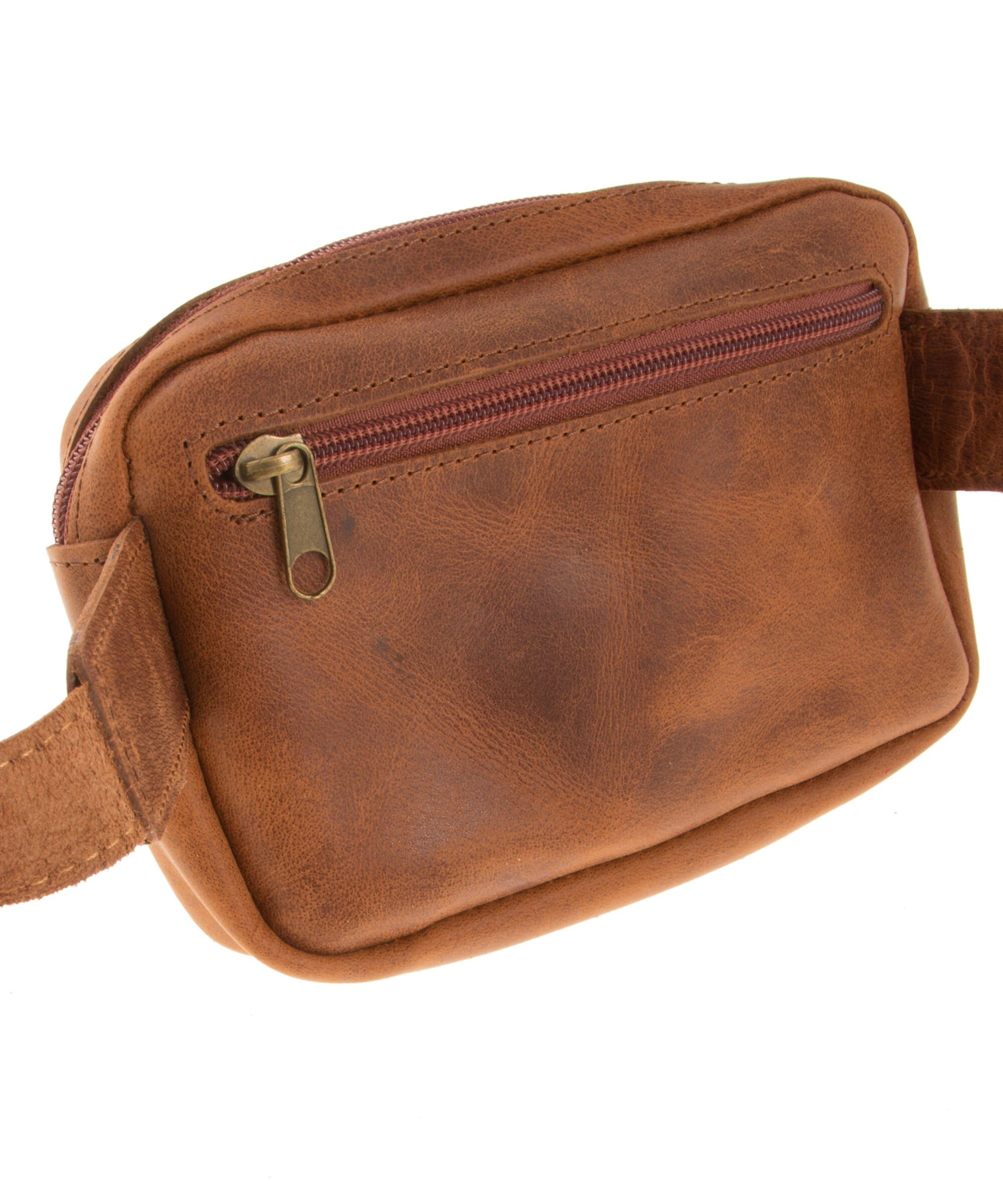 Black Leather belt bag fanny pack, Waist pack for women, Bauchtasche leder