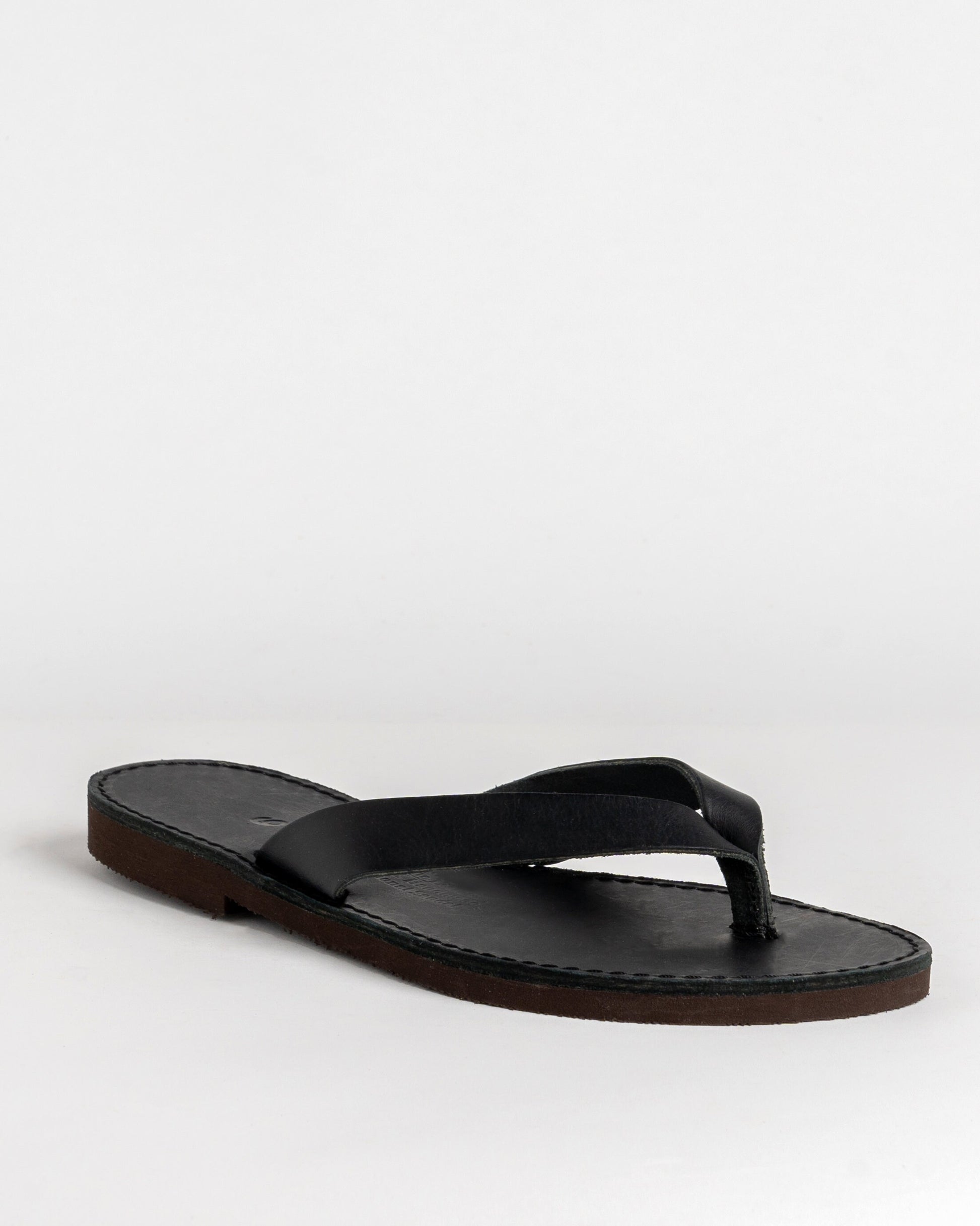 Natural leather flip flop womens sandals, Minimalist Greek leather sandals, Flat classic calf leather sandals