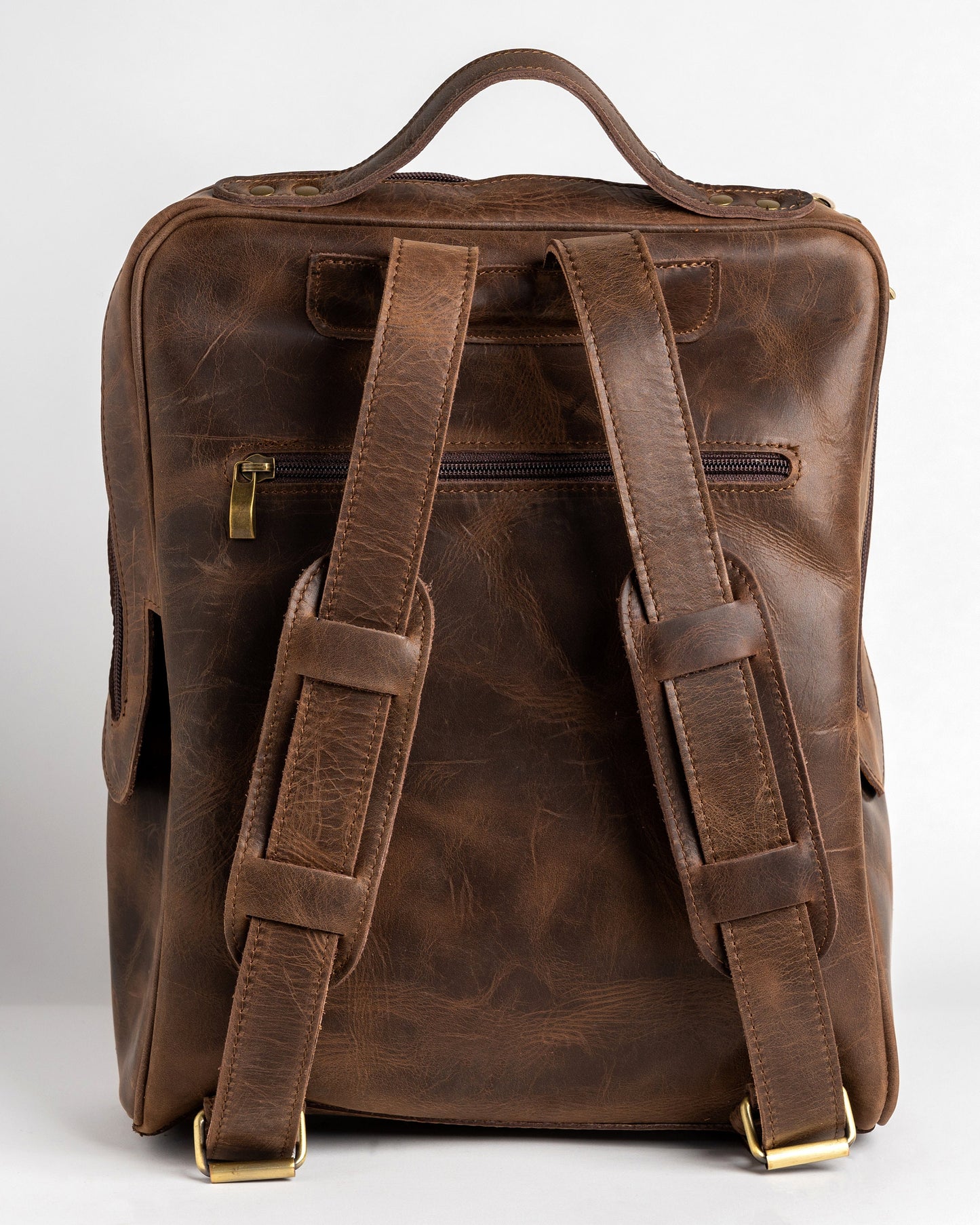 Leather backpack men, Leather rucksack, Leather backpack men laptop, Calf leather backpack