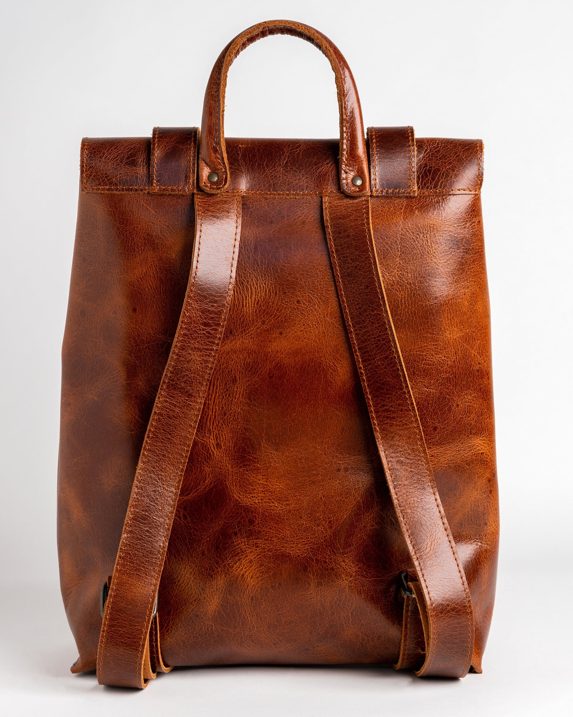 Leather backpack men, Leather rucksack, Laptop Leather backpack , Calf leather backpack