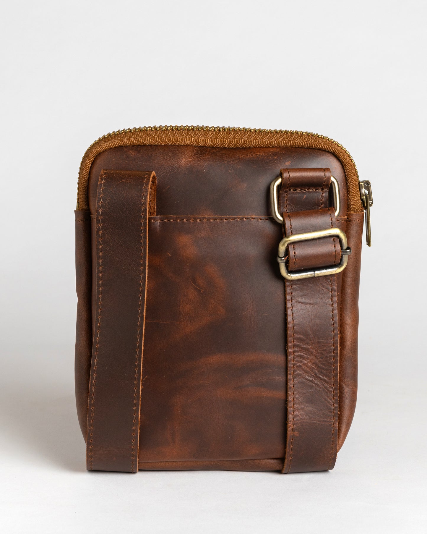 Leather Crossbody Bag Men Solon