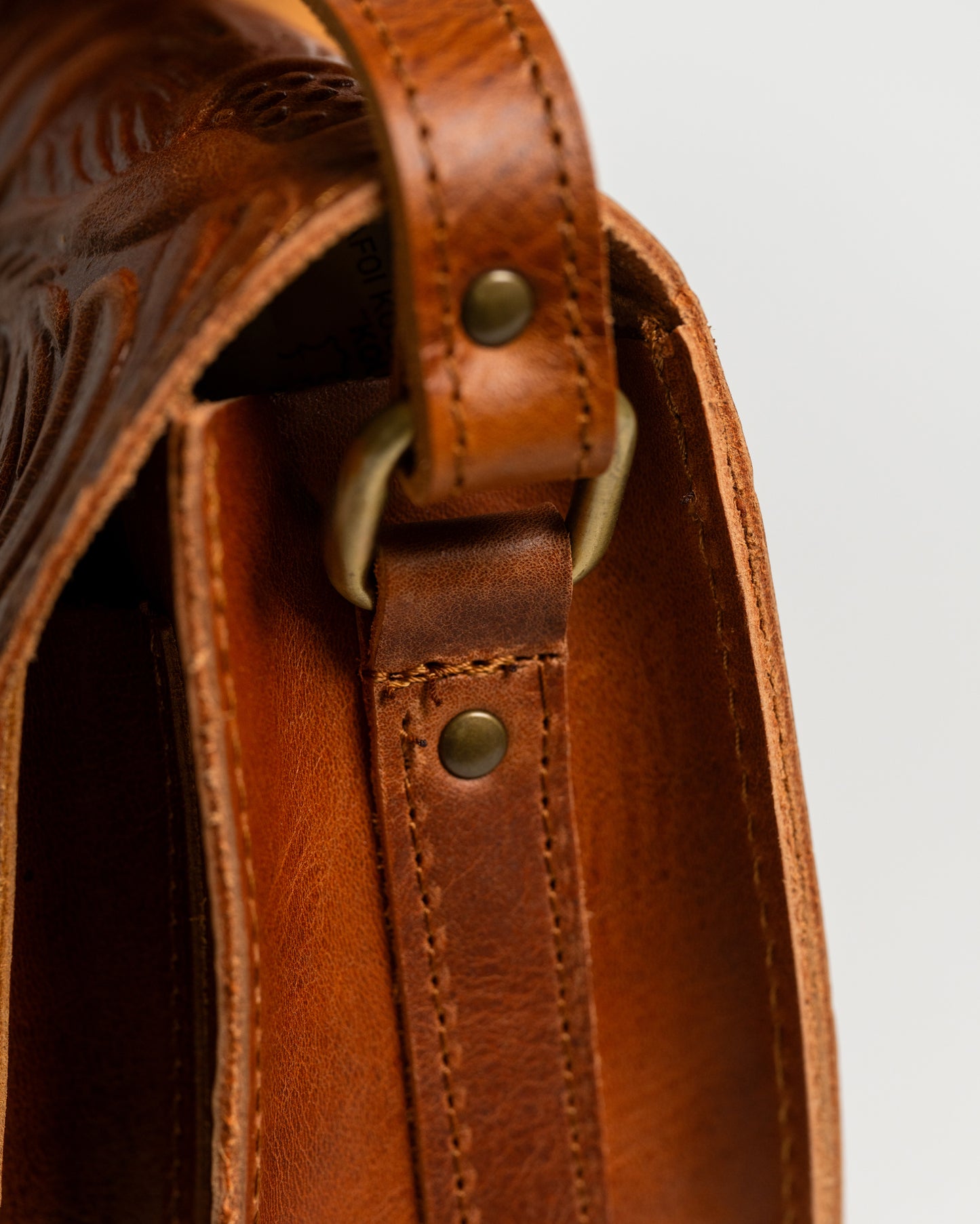 Leather Saddle Bag Penelope