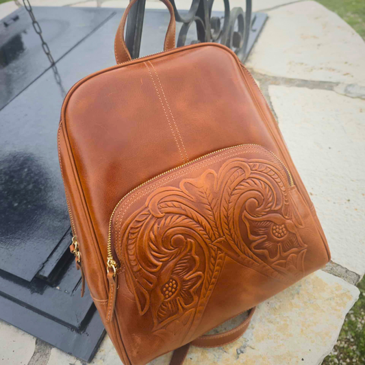 Leather Backpack Thalia