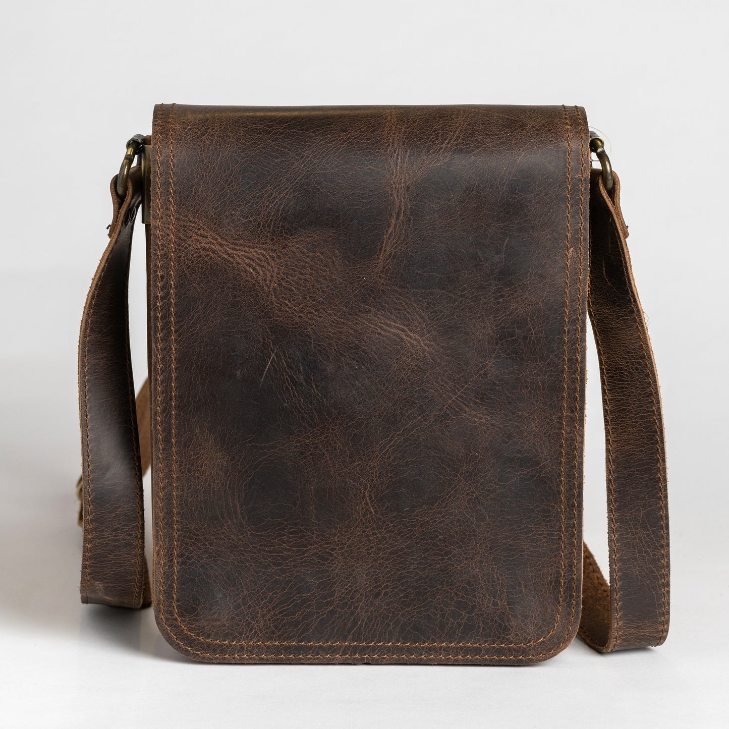 Leather Crossbody Bag Men Aristotle