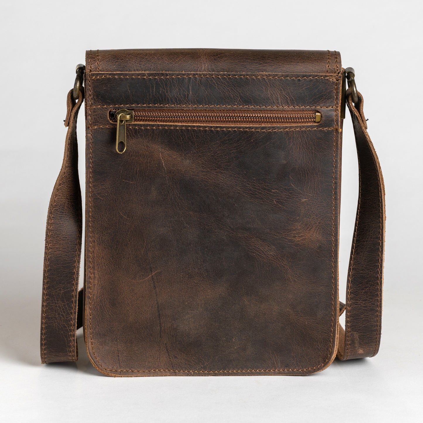 Leather Crossbody Bag Men Aristotle