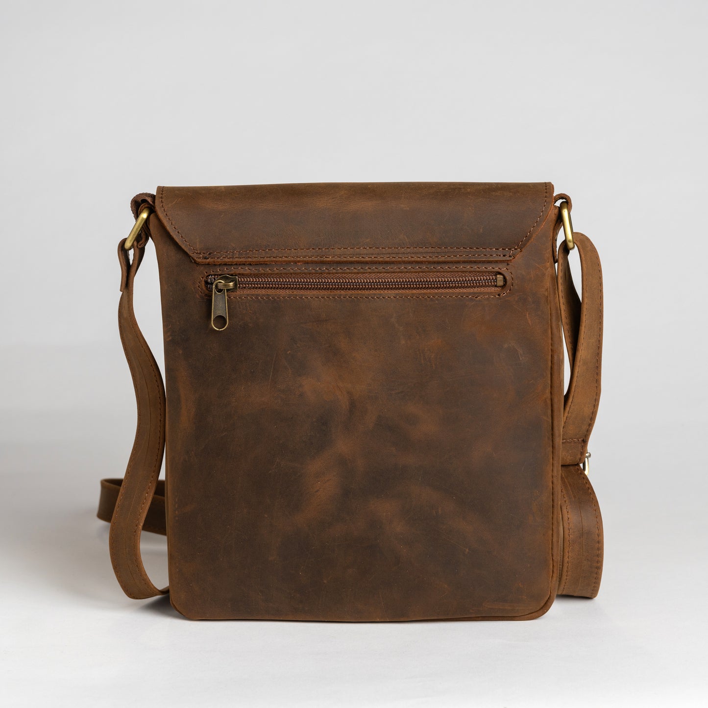 Leather Crossbody Bag Men Herodotus