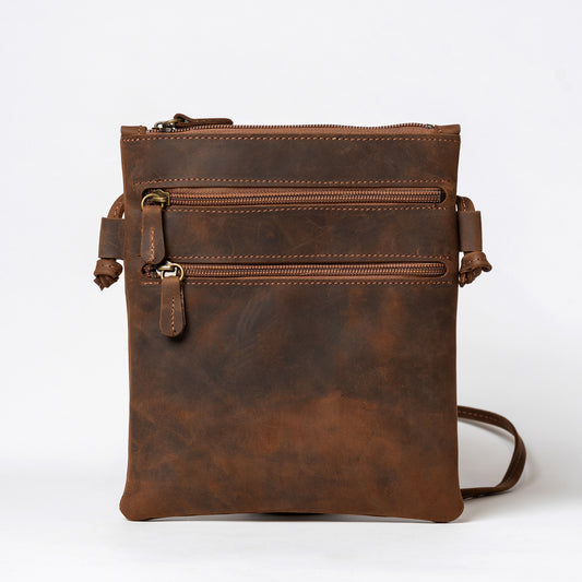 Square Leather Bag Amfitriti