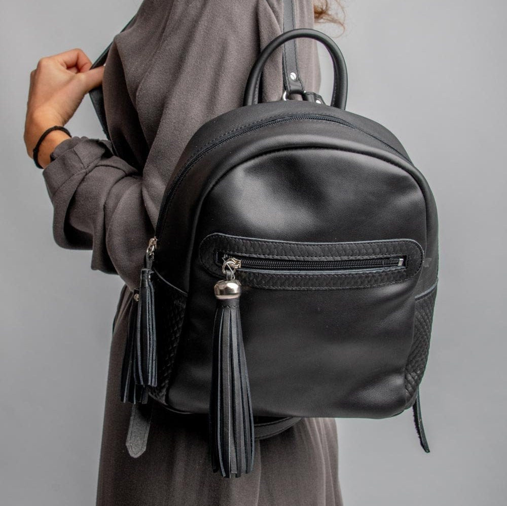 Leather backpack purse women, Full grain leather backpack for women, Sac à dos cuir, Leder rucksack
