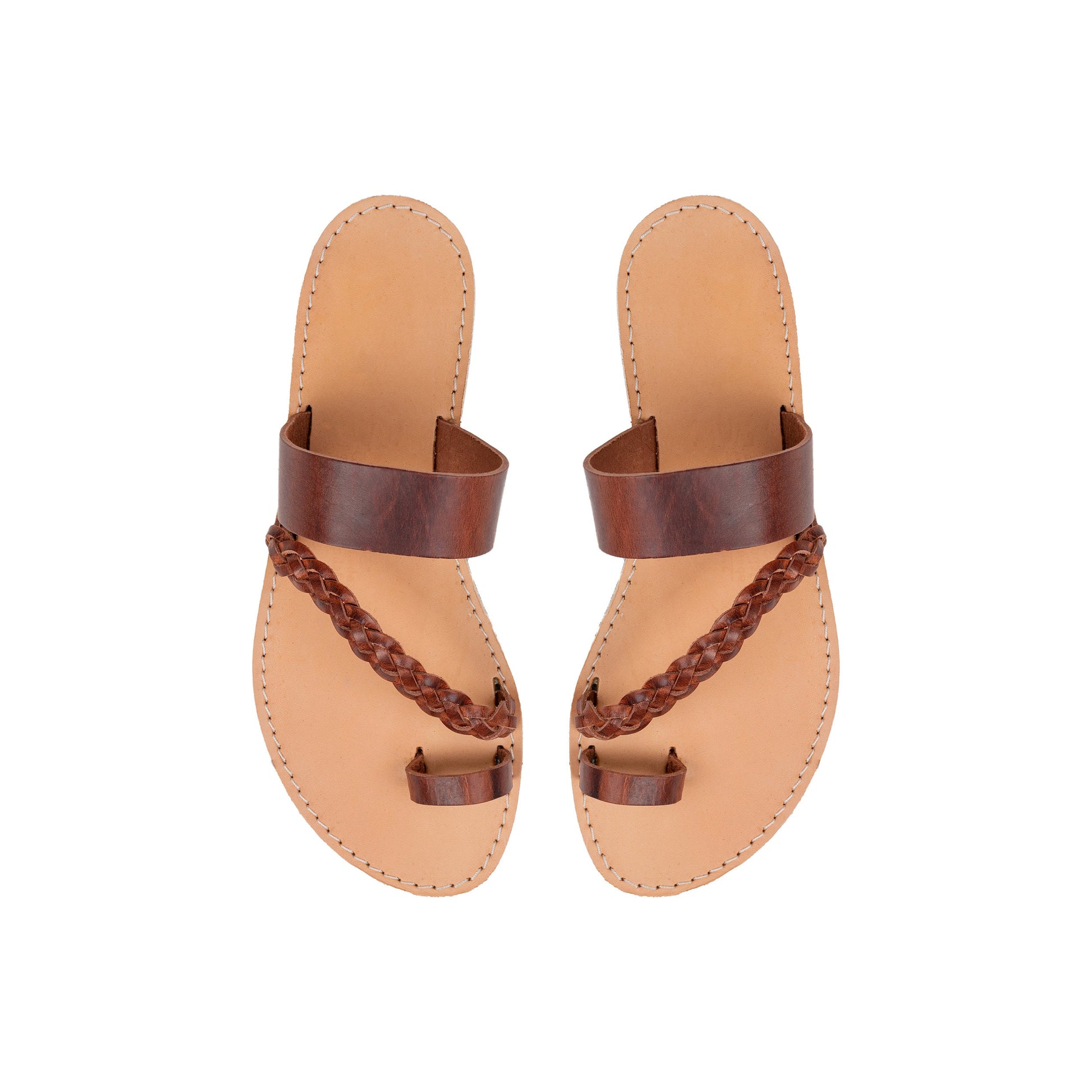Leather sandals woman toe ring, greek sandals, strappy leather sandals, slide sandals, sandales grecques femme, leder sandalen