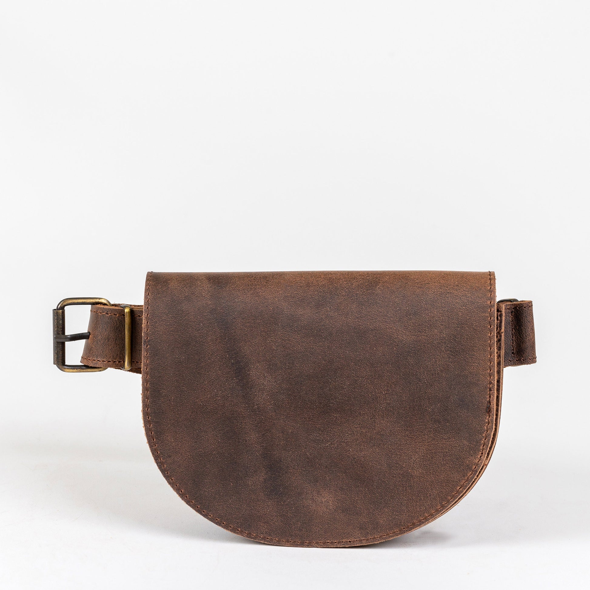 Leather fanny pack belt bag for women, Minimalist natural leather bum bag, Sac de ceinture cuir, bauchtasche