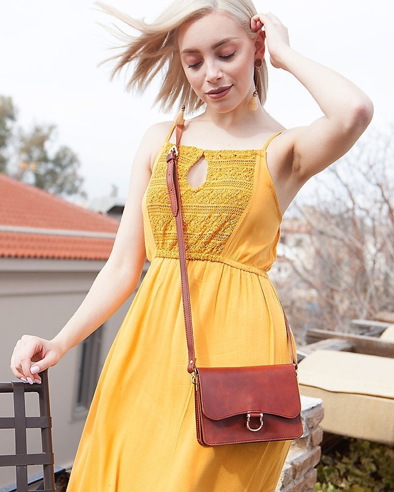 Leather crossbody bags for women, Small leather crossbody bag, Small leather purse, Women leather accessories