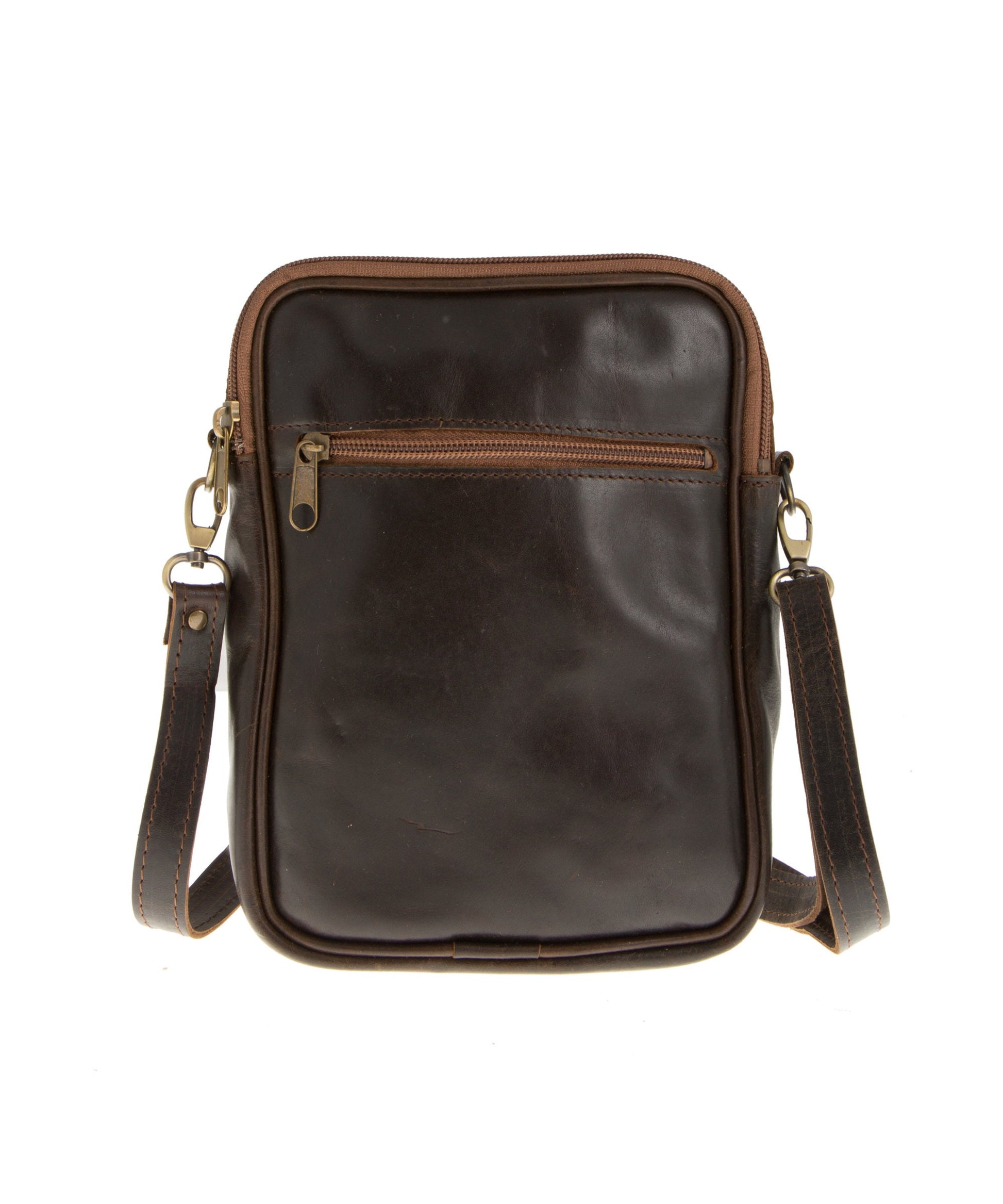 Full grain leather crossbody bag for men, Leather bag men, Leather shoulder bag, Men leather accessories