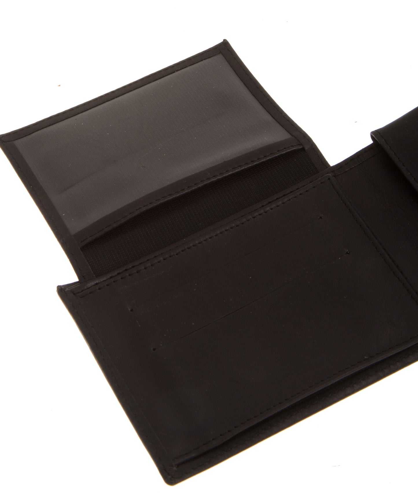 Black leather men's wallet, Minimalist genuine leather wallet, Full grain leather handmade wallet for men, Men's leather accessories