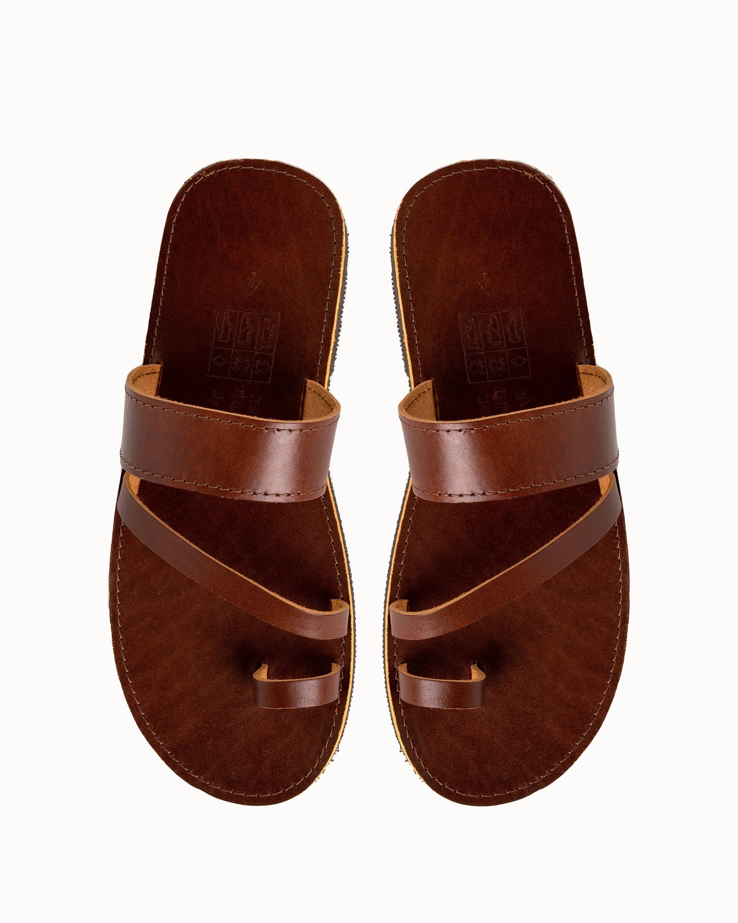 Brown leather sandals, Greek mens leather sandals, Toe ring summer leather sandals, sandalen damen, Summer shoes men