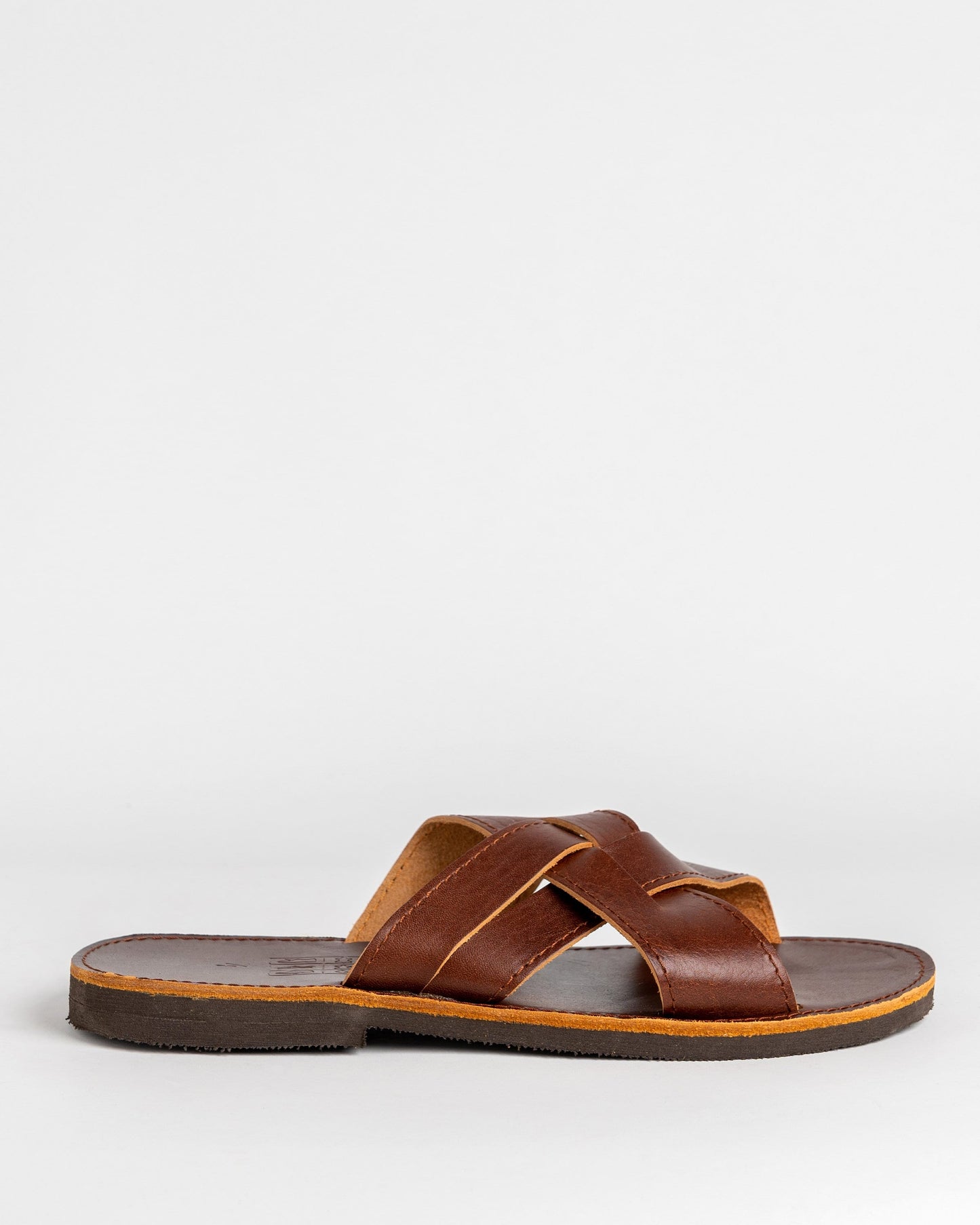 Greek leather sandals mens, Comfort leather sandals natural, Leather slide flat sandals, Sandales grecques
