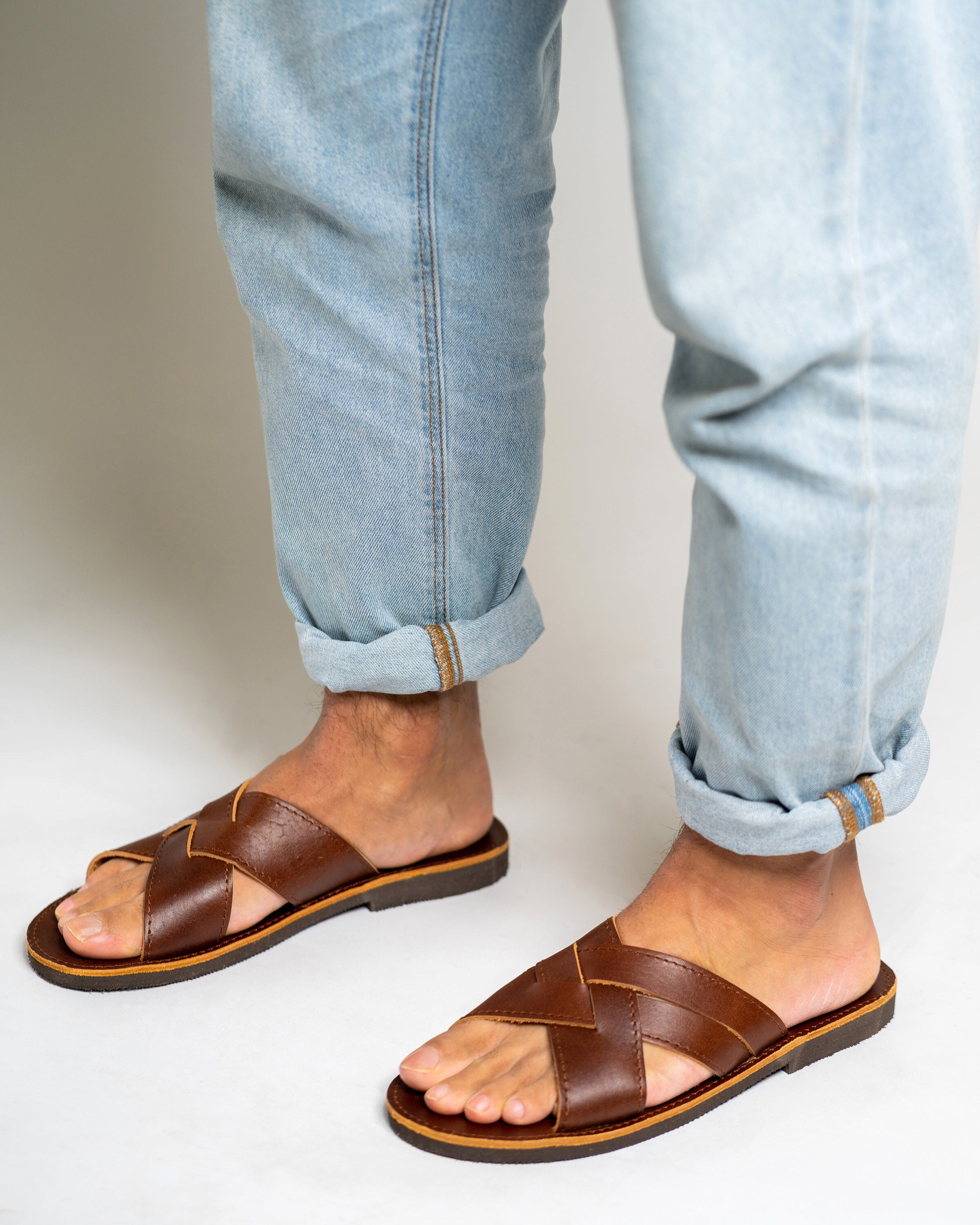 Greek sandals men online