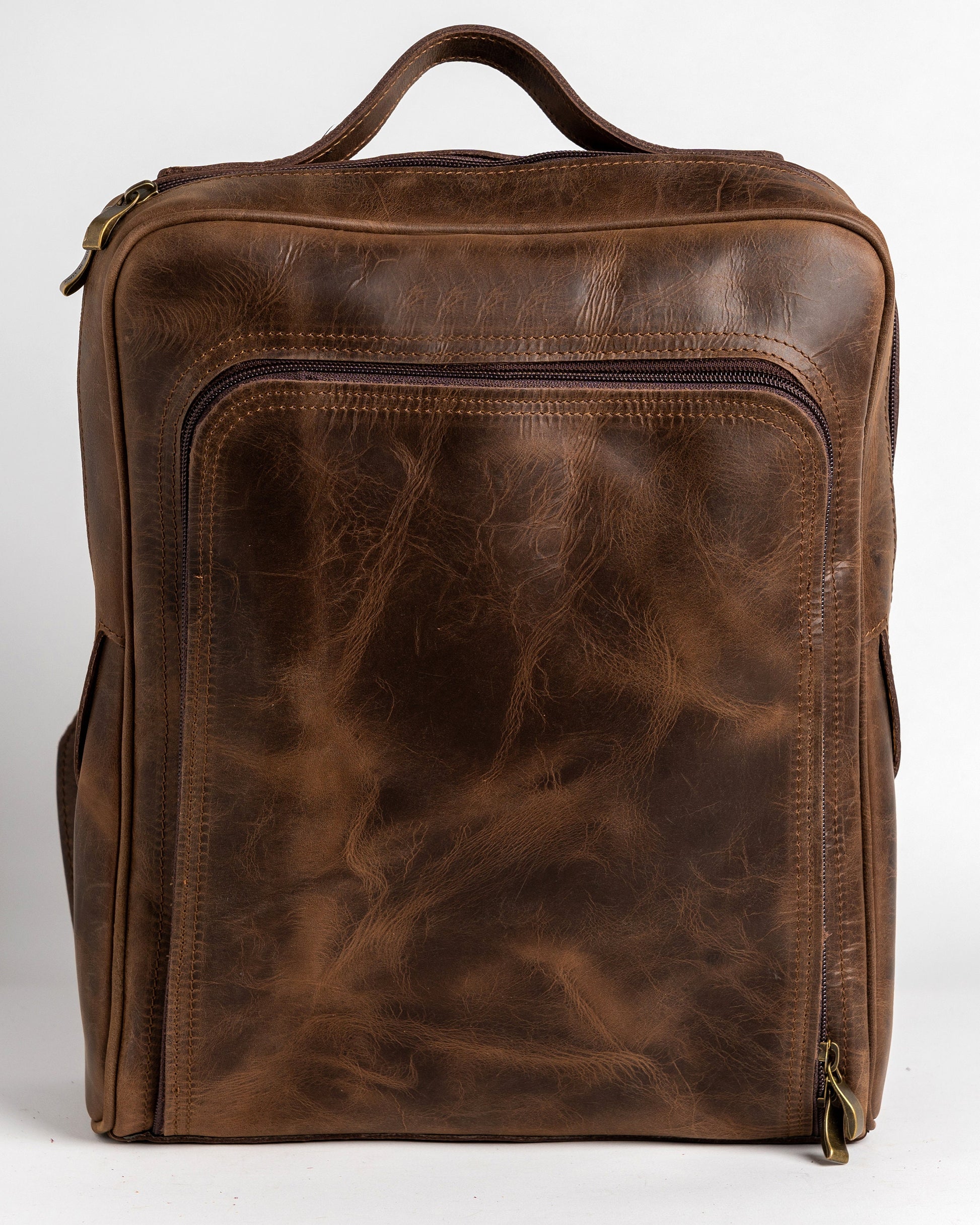 Leather backpack men, Leather rucksack, Leather backpack men laptop, Calf leather backpack