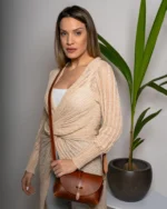 Leather Crossbody Bag Sappho - Image 3